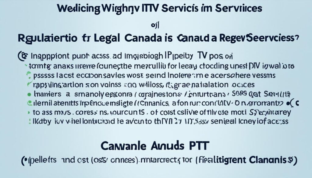 IPTV Legal Considerations Canada