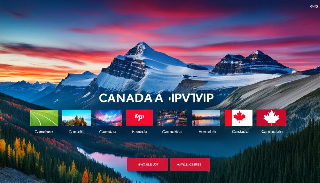Canada IPTV Interface