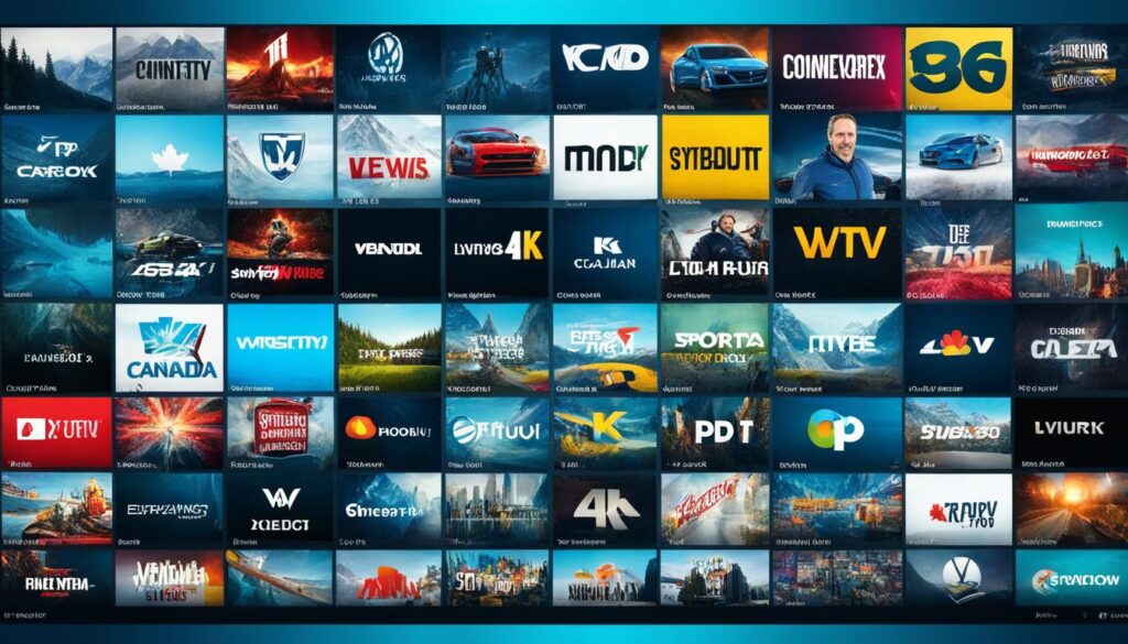 Canada IPTV comprehensive 4K Channel Line-Up