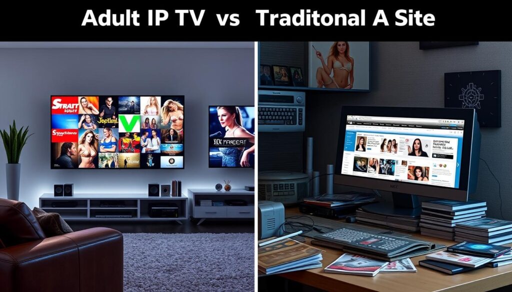 Comparing Adult IPTV vs. Traditional Adult Sites