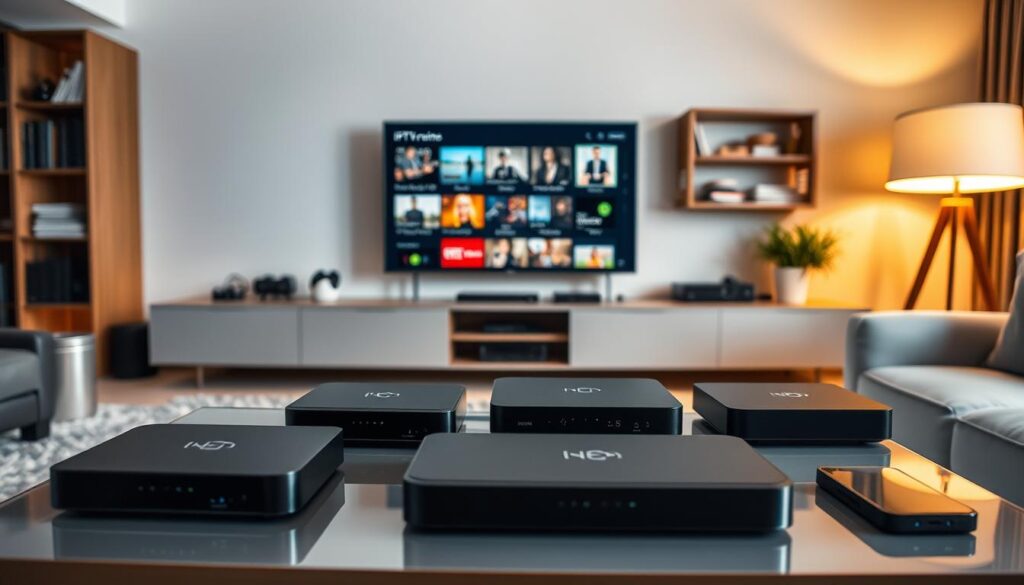 IPTV with box options