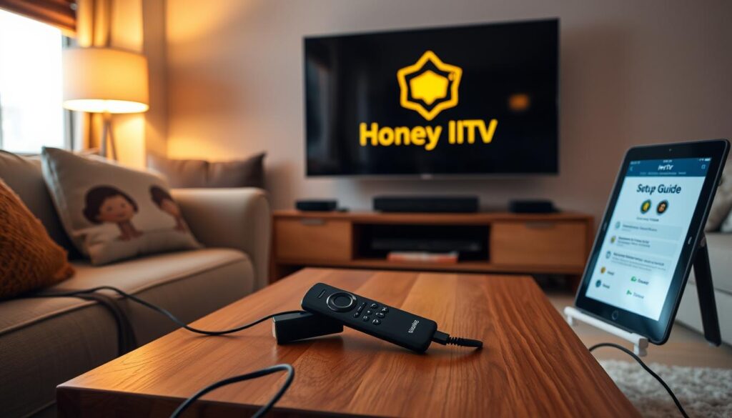 setup Honey Bee IPTV on Firestick