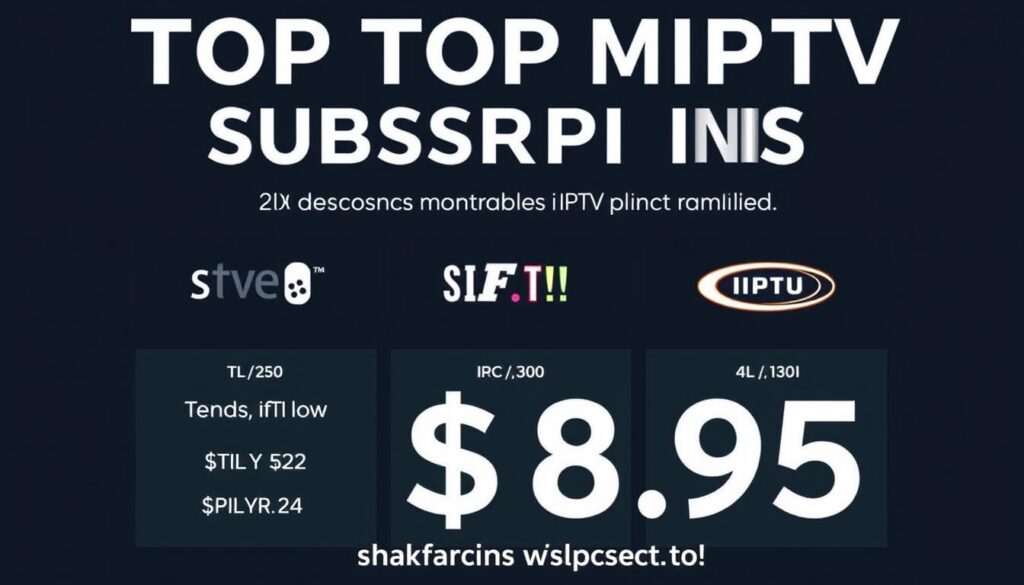 Discover the best IPTV monthly plans starting at $6.95