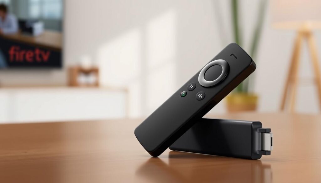 Generate an image of the Amazon Fire TV Stick
