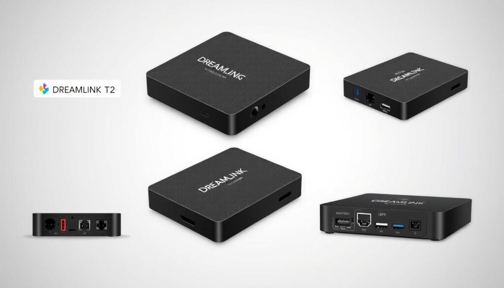 Generate an image of the Dreamlink T2 IPTV box