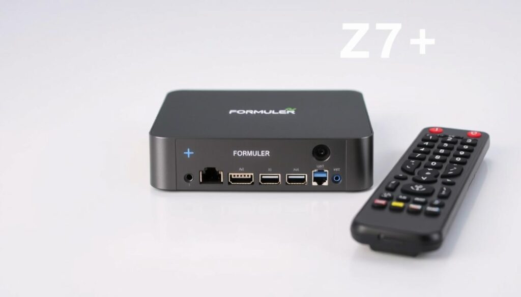 Generate an image of the Formuler Z7+ IPTV box