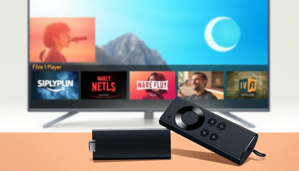 Image of IPTV players on Fire Stick