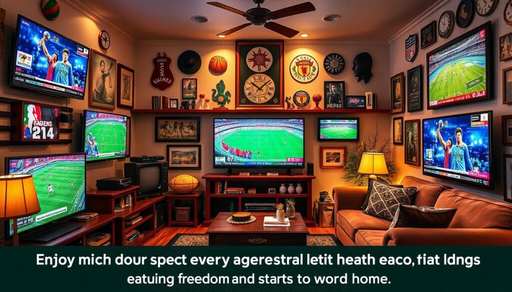 Imagine having access to a vast array of sports channels and events, all from the comfort of your own home, without being tied down by long-term contracts.
