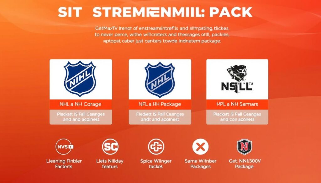 NHL streaming packages on GetMaxTV