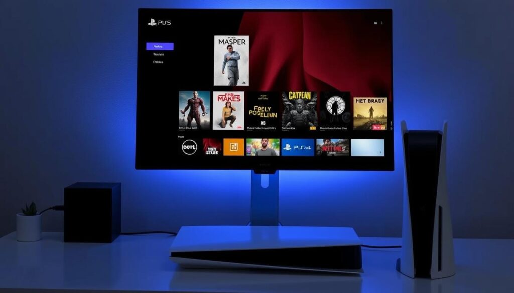 Plex Media Server on a computer connected to PS5
