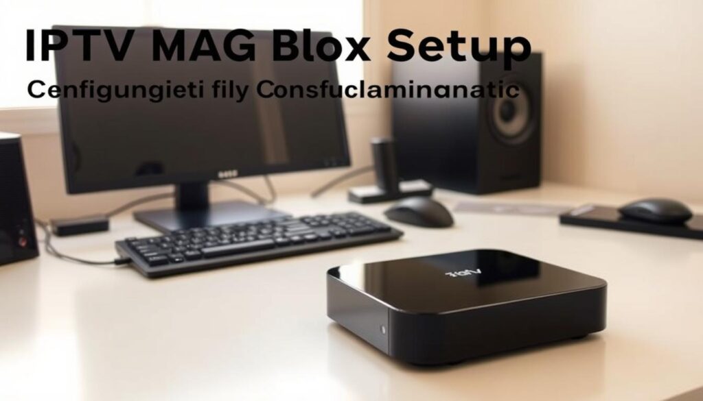 iptv mag box setup