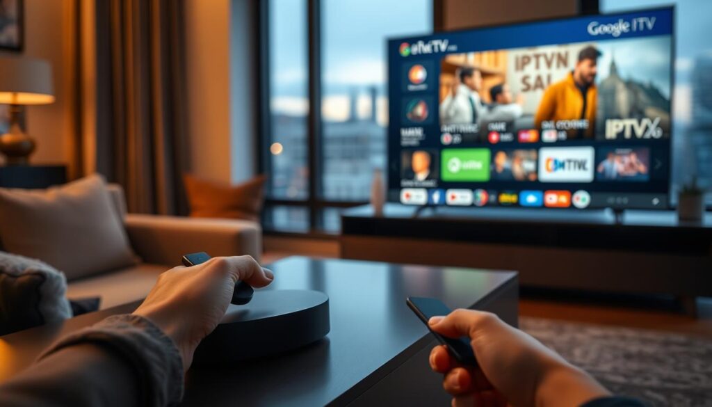 iptv on chromecast with google tv