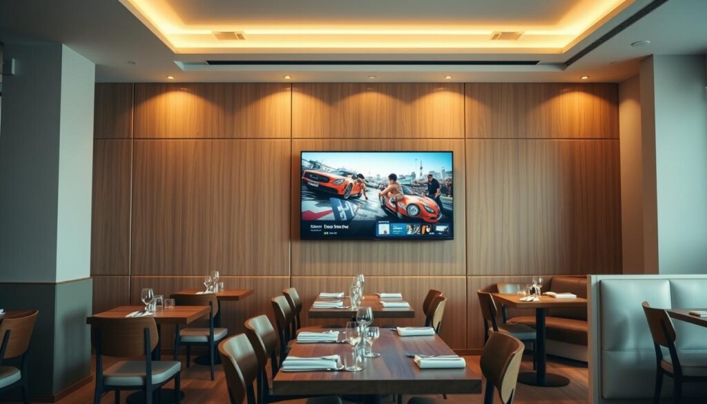 IPTV for restaurants