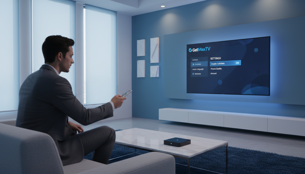 IPTV subtitles setup